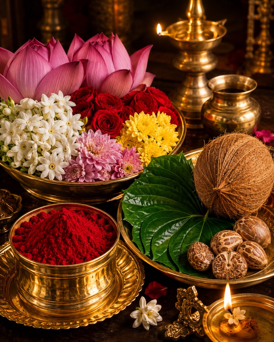 ಅರ್ಪಣೆಗಳು — ನಾಗರಥಿ ಶ್ರೀ ದುರ್ಗಾ ಪರಮೇಶ್ವರಿ ದೇವಸ್ಥಾನ